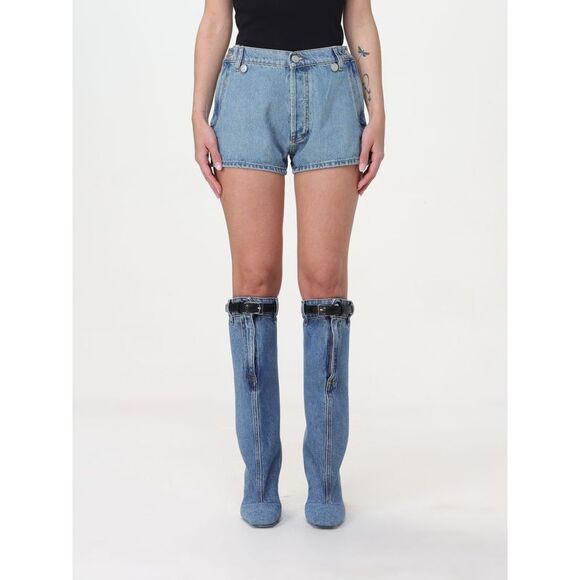 ショートパンツ COPERNI Woman Short Blue COPP71202 WASBLU Coperni Outlet: Short woman - Blue | Coperni short COPP71202